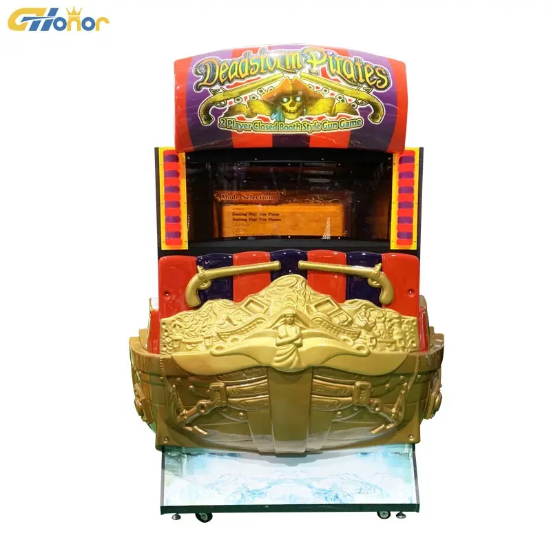 Hot Selling Coin Operated Shooting Machine Dead-Strom Pirates Shooting Gun Arcade Machine