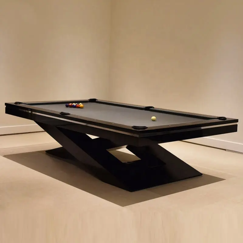 High-end design Indoor Games Entertainment Sports Solid wood pool table