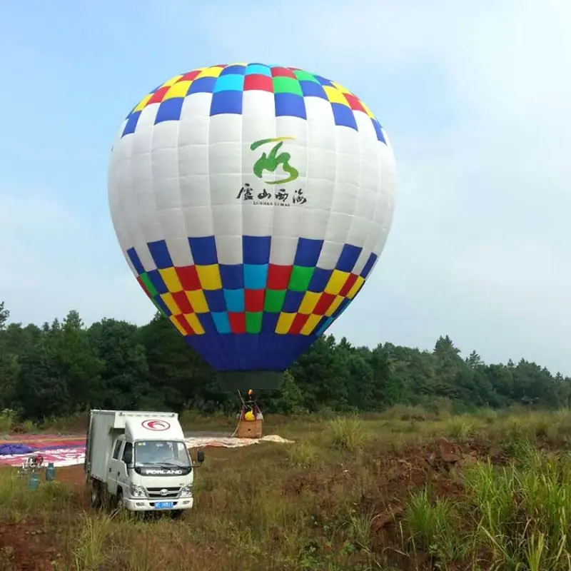 Custom Made Big Size Entertainment Sports Games Hot Air Balloon Flying