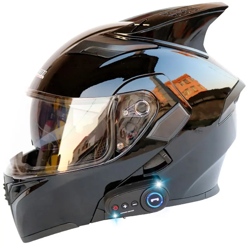 ig tail motorcycle helmet Double lens uncovered helmet for men and women four Seasons racing motorcycle helmet