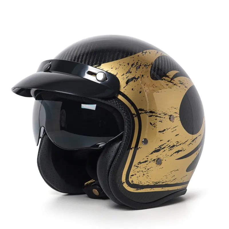 Professional Manufacturer Custom Carbon Fiber Helmet Motorcycle Helmets for Wholesale