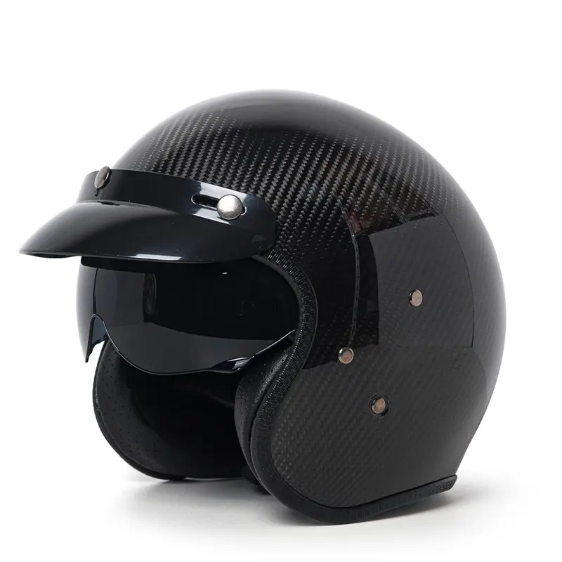 Professional Manufacturer Custom Carbon Fiber Helmet Motorcycle Helmets for Wholesale