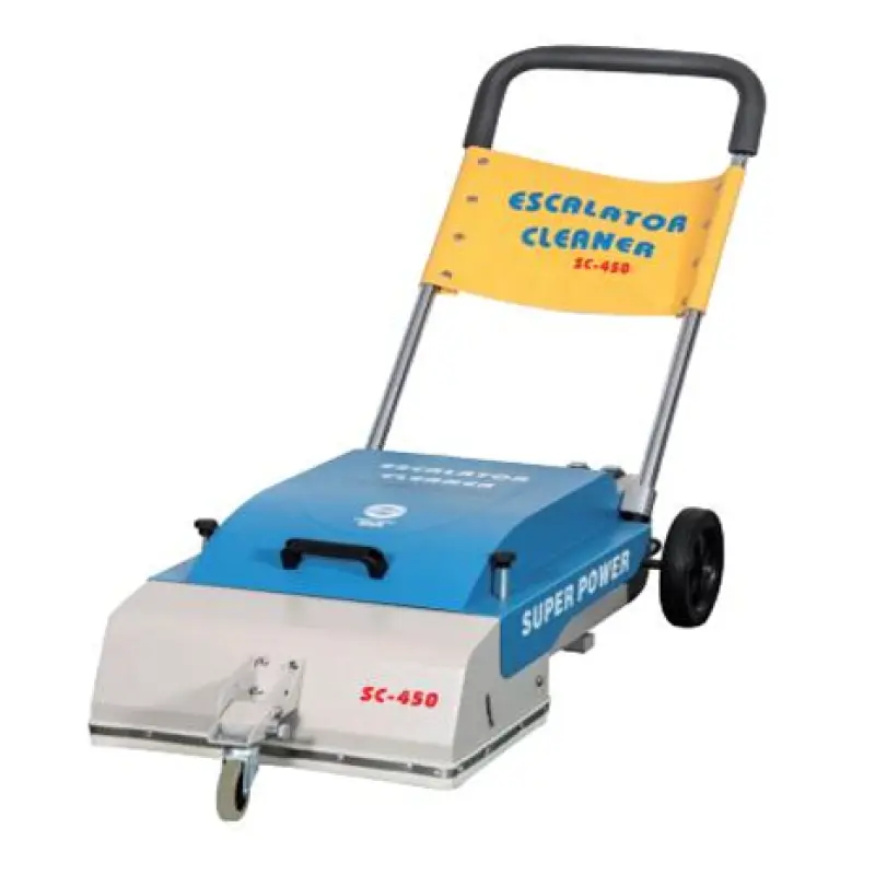 Automatic floor cleaning escalator cleaner for hotel mall escalator handrail cleaning machine