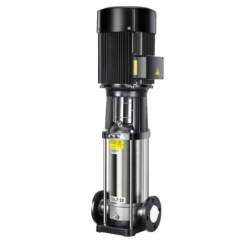CDL series Stainless High Pressure industrial vertical multistage pump water lifting centrifugal water pump