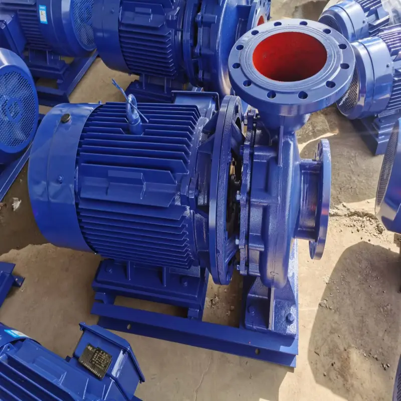 turbine engine vertical inline self priming centrifugal pump