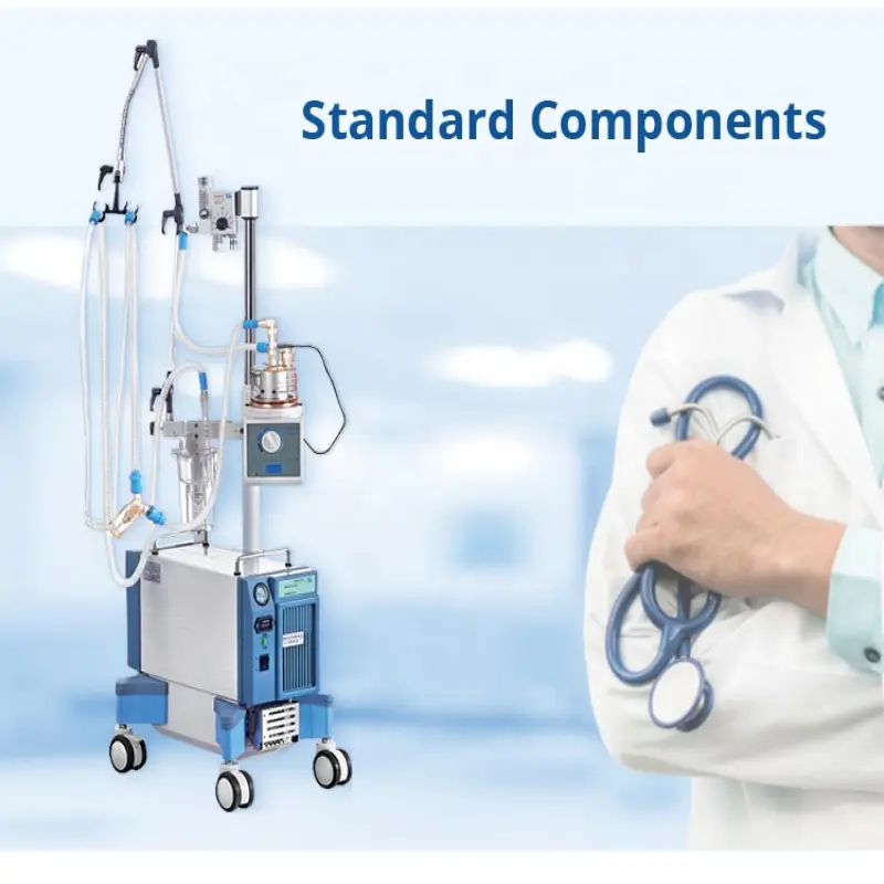 Hot Selling Oxygen Concentrator Hospital Equipment Medical Machine Neonatal Cpap HFNC Nasal Cannula Machine