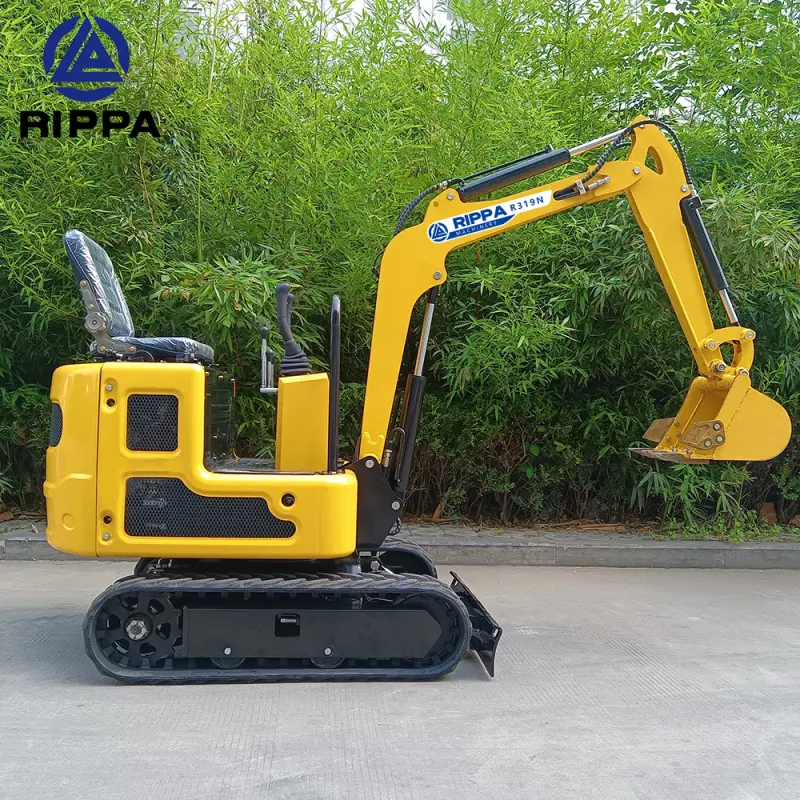 Rippa Mini Excavator R319N Official Unified Retail Price Global Recruitment Agents Epa Engine Farm New Crawler Digger Excavators