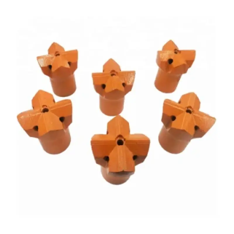 Carbide cross Rock Drill Bits for Quarry Mining Drilling 27-76 mm