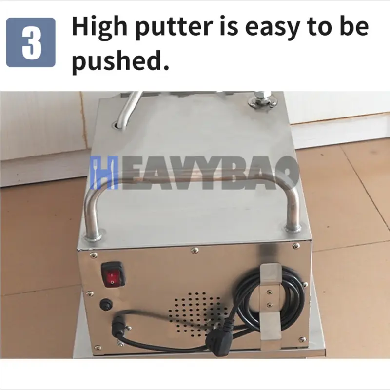 Heavybao Stainless Steel Cooking Restaurant Deep Fryer Oil Filter Cart Machine Mobile Oil Filter Cart Machine for Fryers