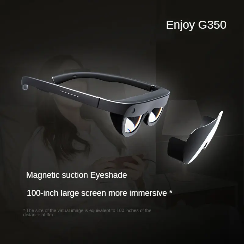 G350 Smart AR Glasses 3D HD Movie Entertainment Portable Mobile Cinema Connect Phone With Typ-C And Computer Glasses