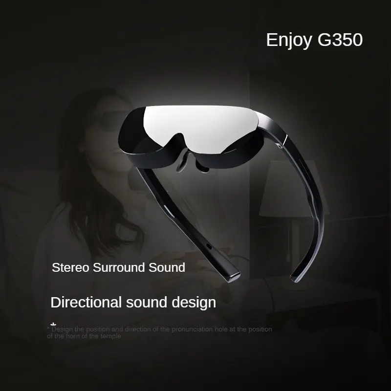 G350 Smart AR Glasses 3D HD Movie Entertainment Portable Mobile Cinema Connect Phone With Typ-C And Computer Glasses