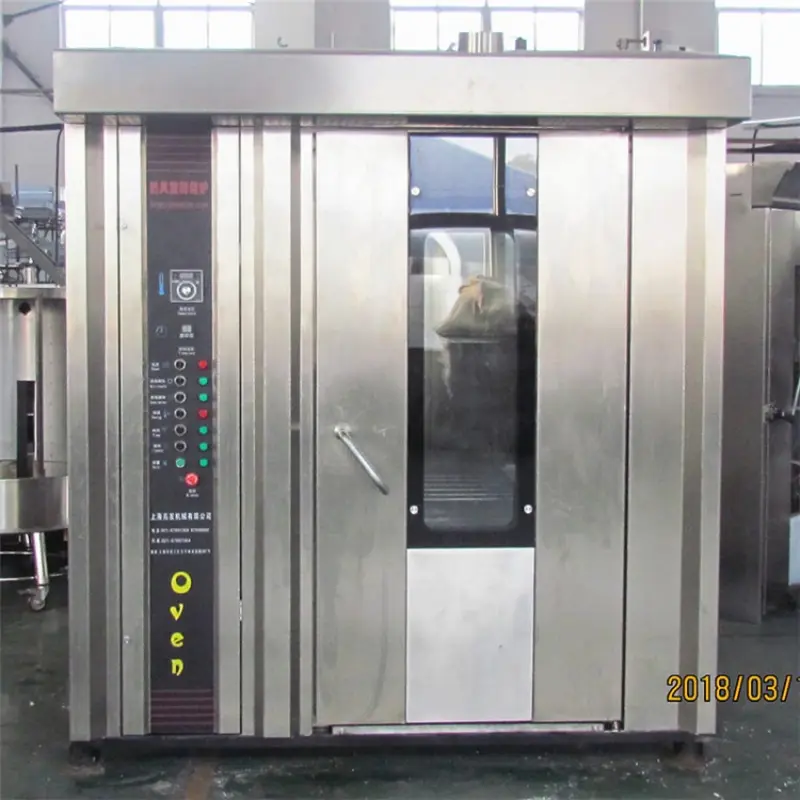 32 Trays Diesel Oil Rotary Oatmeal Bakery Oven for Bread Best-selling Industrial Bakery Oven Large Bakery Equipment