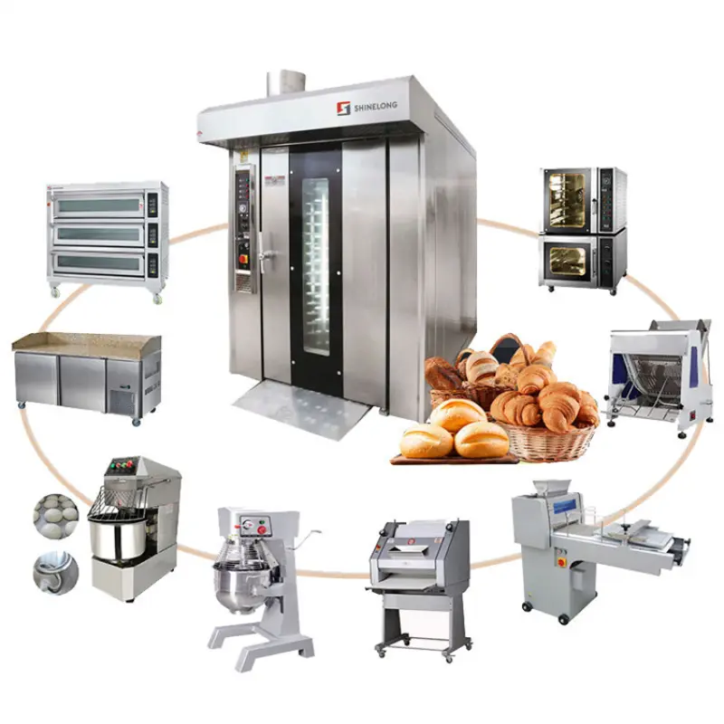 Baking Equipments Oven Professional Bread Baking Machine Commercial Bakery Equipment for Sale