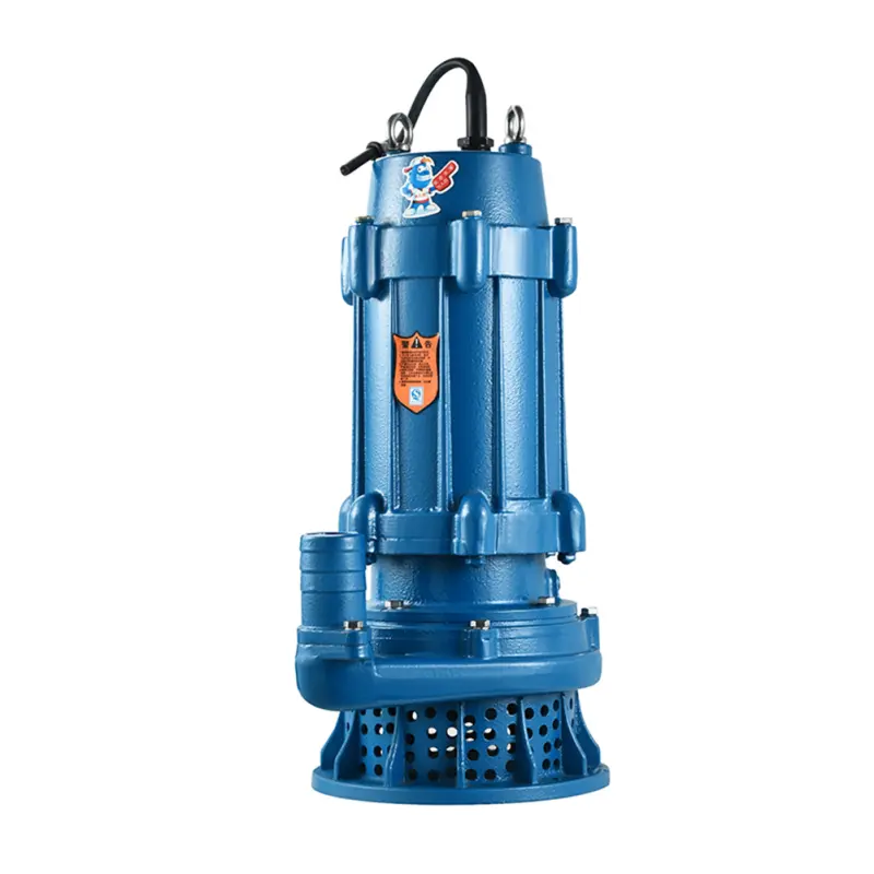 7.5kw 10hp Commercial water treatment Flood control and drainage Drainage pump Submersible sewage pump WQX20-80-7.5