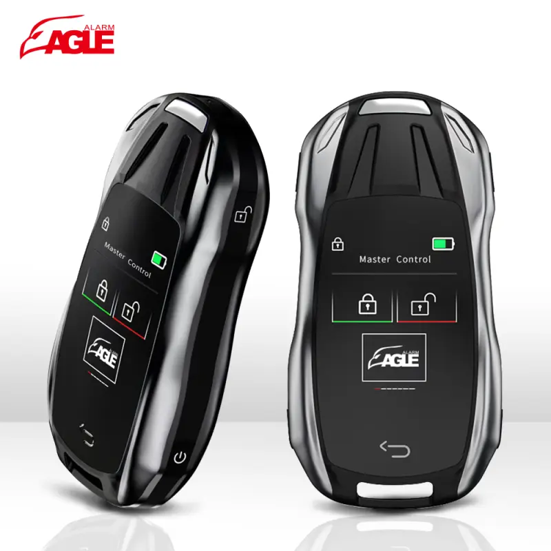 Auto Keyless Entry System Electronic Remote Control Touch Display  Lcd Smart Key For Car