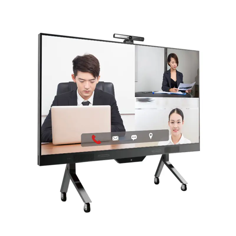Cob Technology 1.5625mm 135 Inch Windows System Durable Touch Led TV Wall Display Screen For Smart Video Conference
