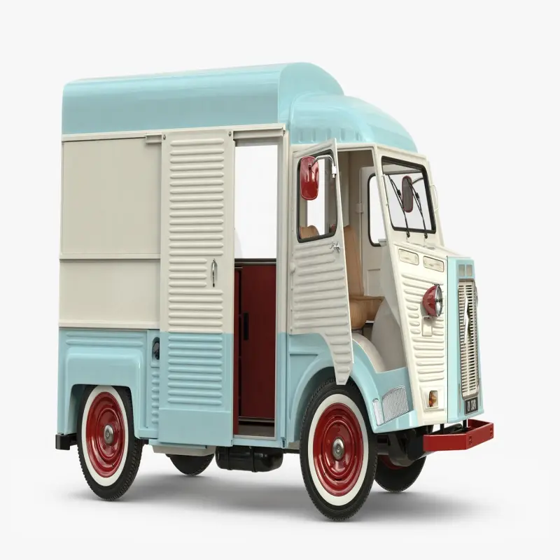 Mobile Hotdog Food Trucks Mobile Ice Cream Food Truck Trailer Crepe Food Cart for Sale Frozen Car Italy Kingdom