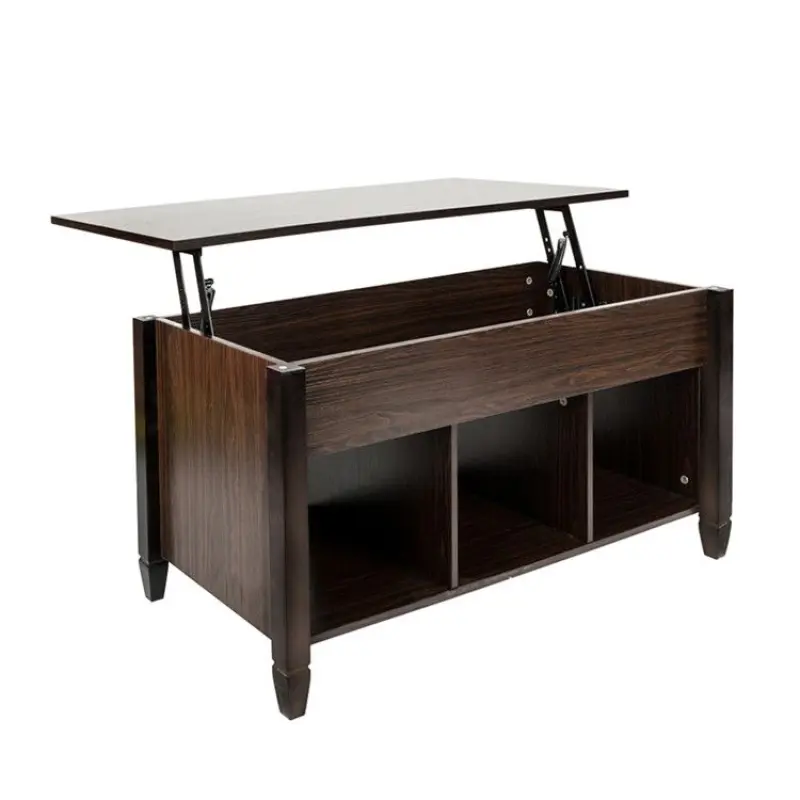 Hot selling office furniture wooden folding desk or lift-top coffee table