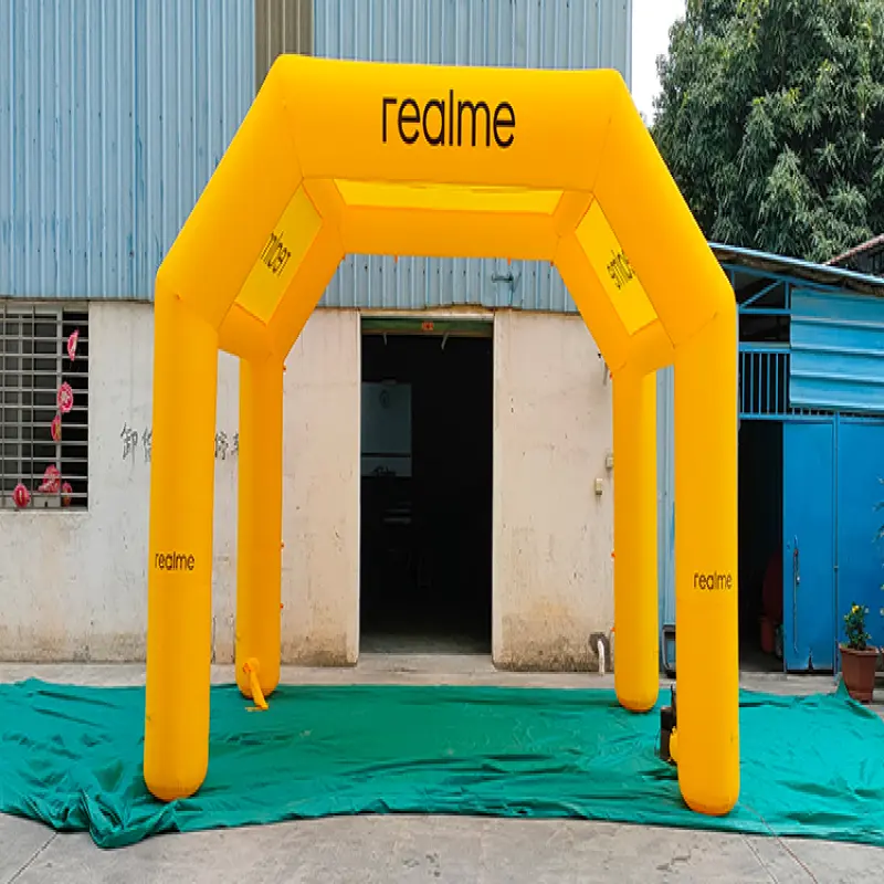 Gate Race Display Sport Air Arch Recycle Custom Printed Logo Arch For Events Gazebo Promotional Advertising Inflatable Tent