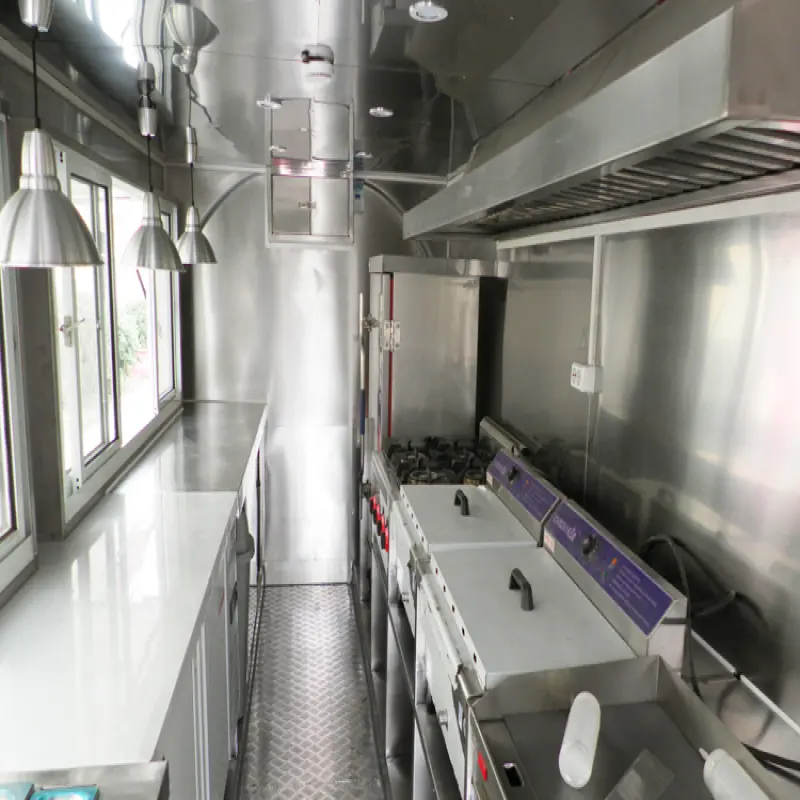 Most popular design mobile food truck mobile food car restaurant hot dog cart mobile food caravan