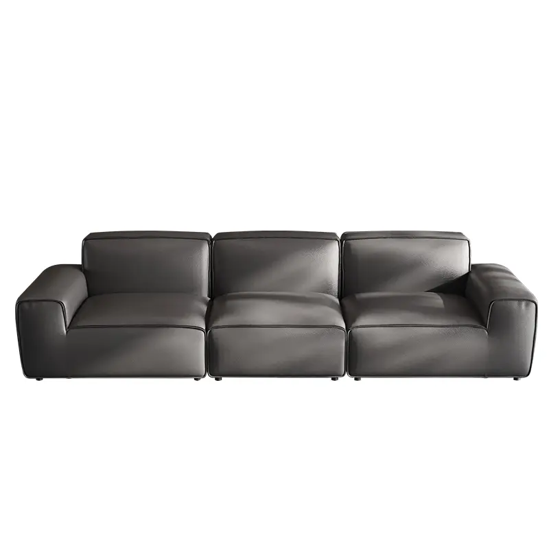 Modern Minimalist Sofa Customized Leather Sofa
