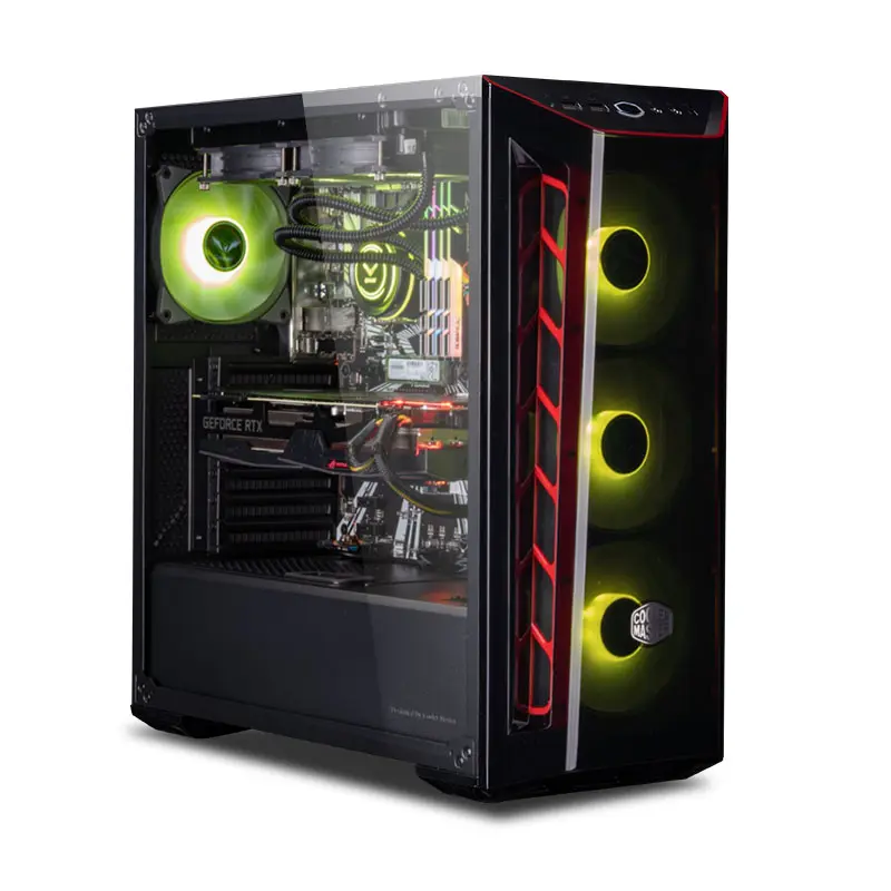 Pc Gamer Gaming I9 13900KF 24 Cores Rtx 4090 24G Video Card 32gb Ram Black Gaming Desktop PC 1T SSD RGB Fan