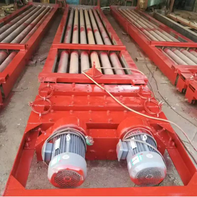 Concrete prestressed hollow core slab machine for building