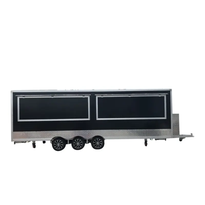 SLUNG Mobile KitchenTrailer for Multi-function fast food ICE cream hot dog crepe