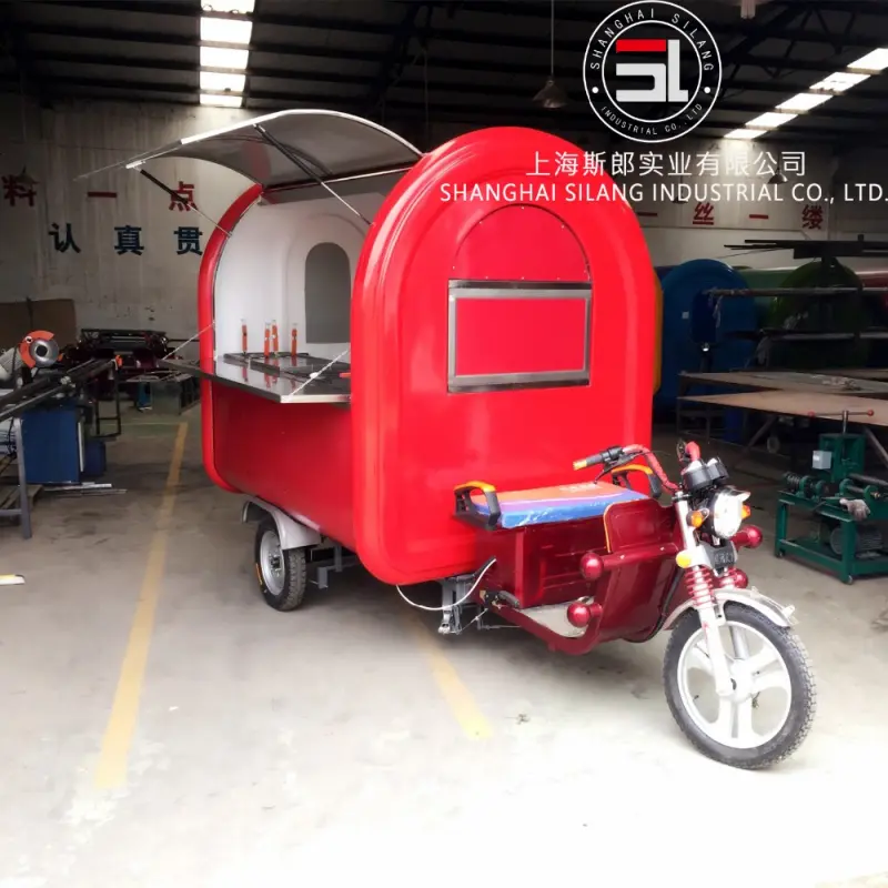 Tricycle Food Cart Mobile Kitchen Equipment