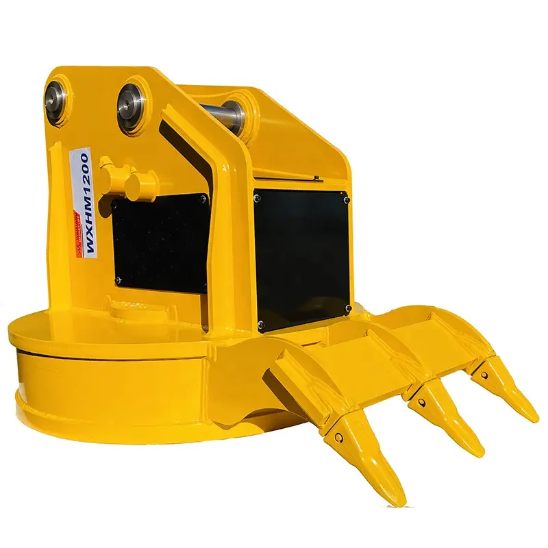 Excavator Hydraulic Lifting Magnet 15 tons - 45 tons Hydraulic Excavator attachment electric lifting magnet for scrap metal