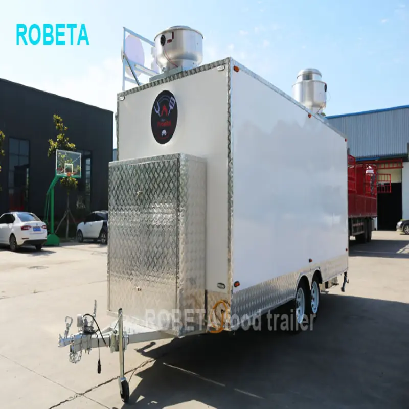 Custom Small Usa Standard Concession Fast Food Trucks Street Mobile Food Trailer