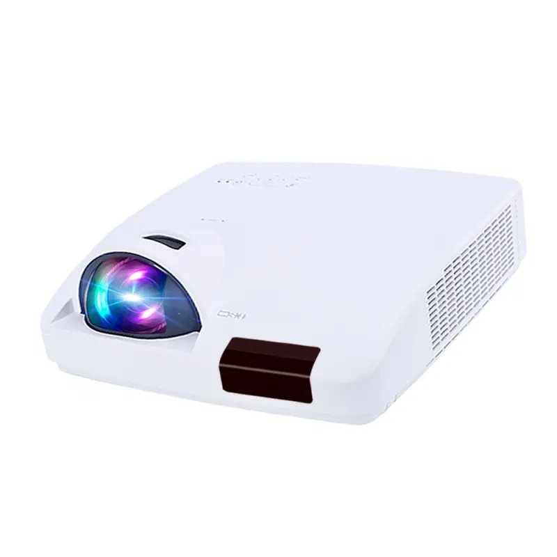 Byintek C600WST Building Outdoor Advertising Projector Interactive High Lumens Overhead Short Throw Mapping Projector