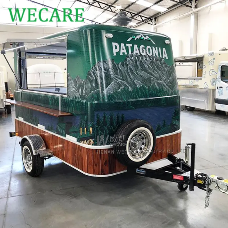 Wecare Fully-Functional Food Truck Food Truck with Full Kitchen Mobile Food Cart