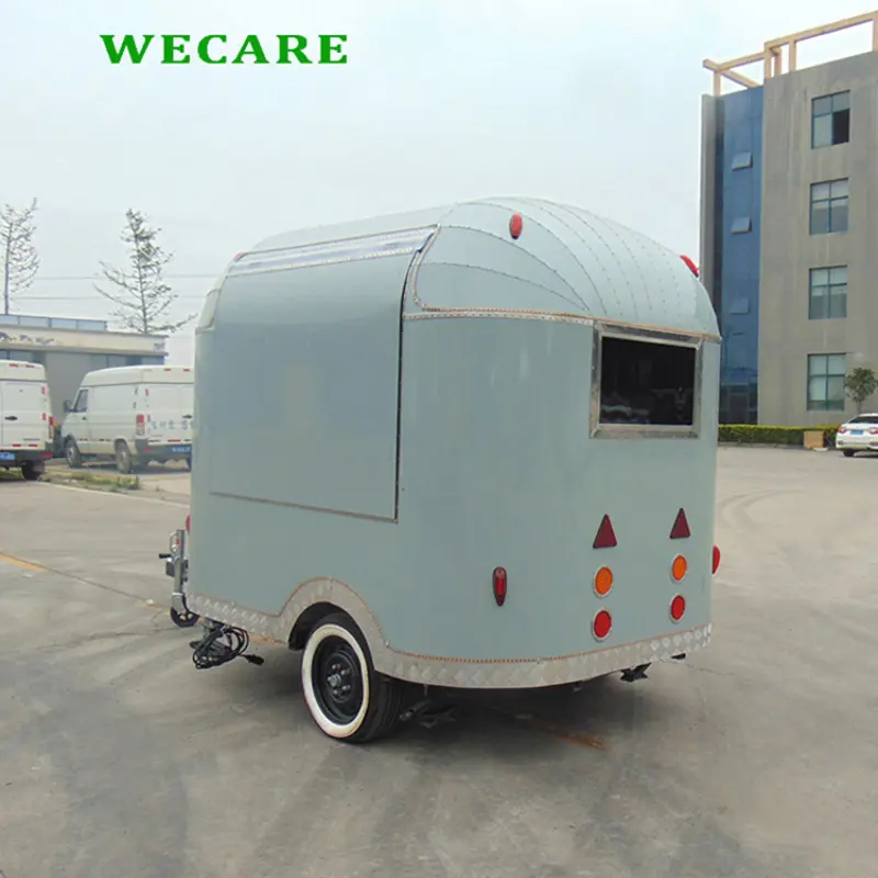 WECARE mini catering food carts and food trailers small mobile airstream fast food truck for sale