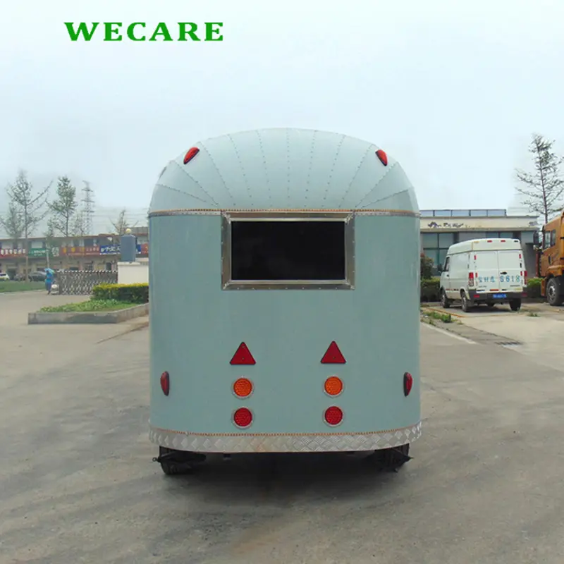 WECARE mini catering food carts and food trailers small mobile airstream fast food truck for sale