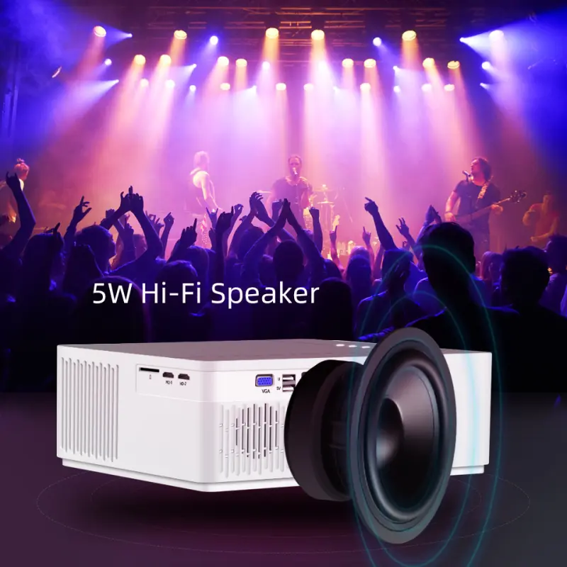 BYINTEK K20 Android Version Projector 1920*1080 Resolution Real Full HD Projector LCD Projectors (40USD Extra for Android)