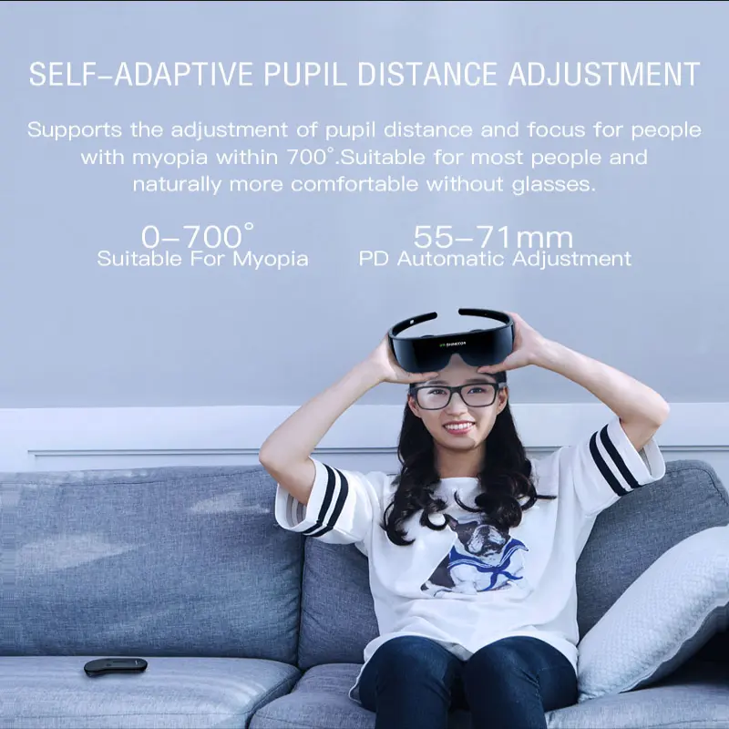 VR AI08 Wholesale Smart Glasses Camera VR Smart Glasses Reality VR Glasses Devices Accessories