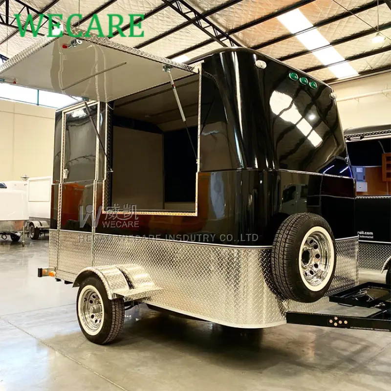 Wecare Fully-Functional Food Truck Food Truck with Full Kitchen Mobile Food Cart