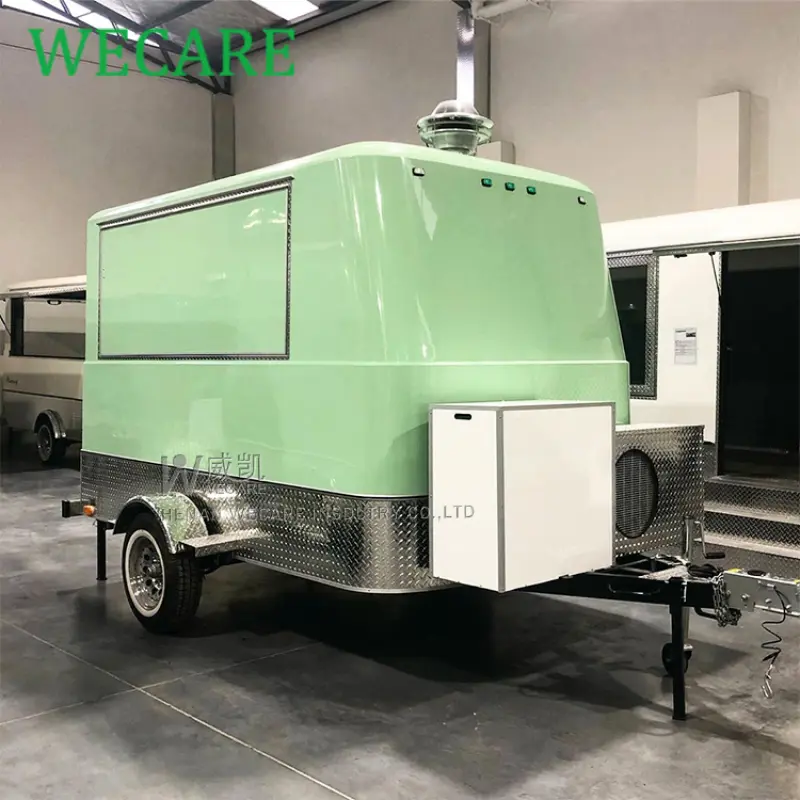 Wecare Fully-Functional Food Truck Food Truck with Full Kitchen Mobile Food Cart