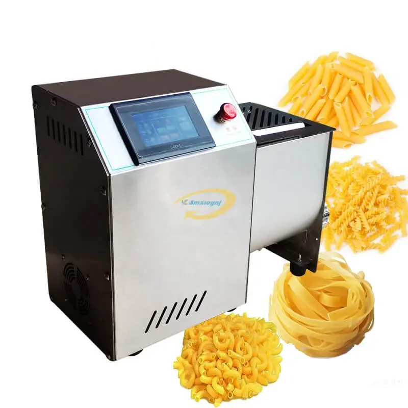 Pasta Making Machine 6-12kg per hr Automatic Electric Industrial Macaroni Pasta Extruder Production Maker