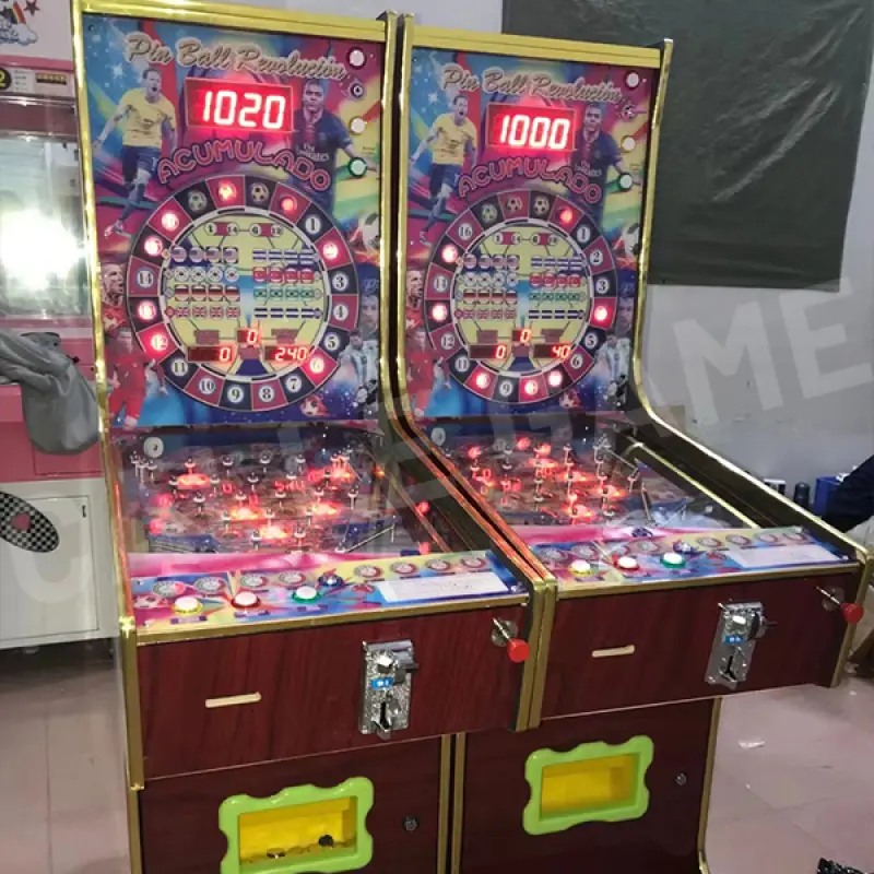 Five Balls Arcade Pinball Gaming Machine