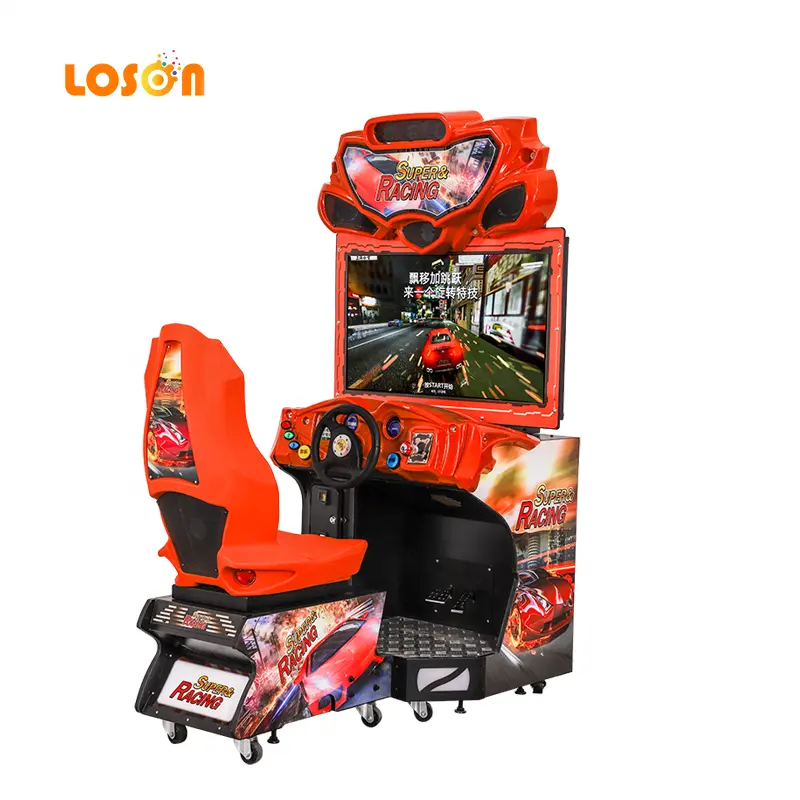 32 42 inch hd screen electronic driving outrun double 2 player simulator coin operated arcade car racing gaming machine