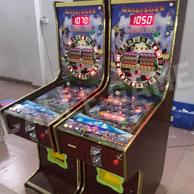 Five Balls Arcade Pinball Gaming Machine