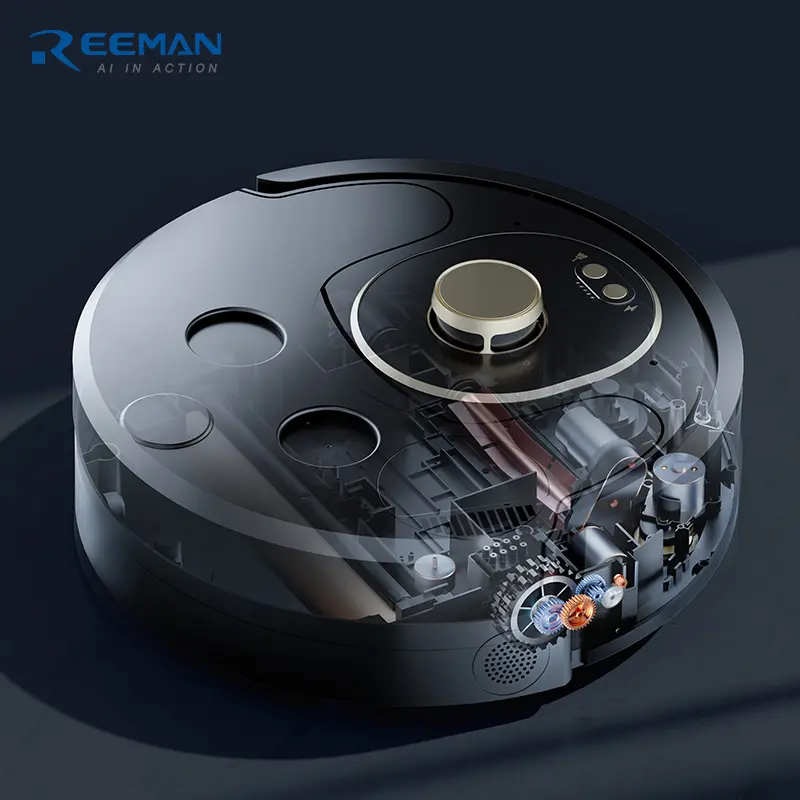 Reeman New Product Floor Robot Cleaner Control Auto Rechargeable Mopping Automatic Clean Robot Vacuum Cleaner