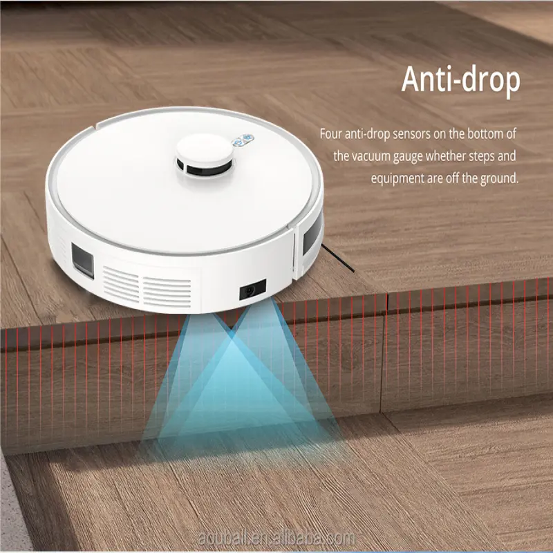 Smart Home Appliances Electric Robotic Vacuum Cleaner Mop Suction Hard Floor Sweeping Self Cleaning Robots