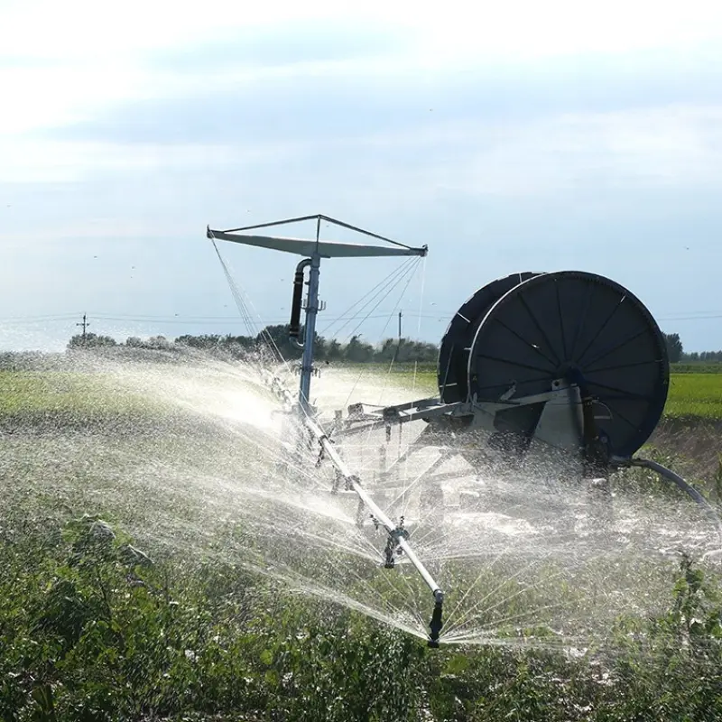Mobile agriculture irrigation sprinkler portable irrigation machine