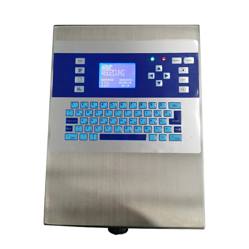 Large Touch Screen Industrial printing Automatic Batch date printer 600dpi inkjet coding machinery