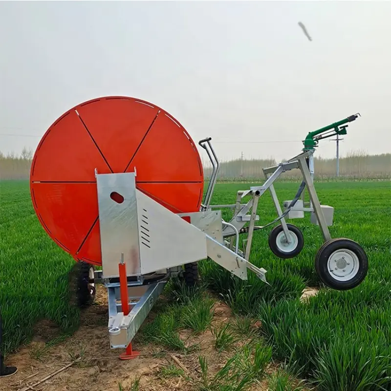 Mobile agriculture irrigation sprinkler portable irrigation machine