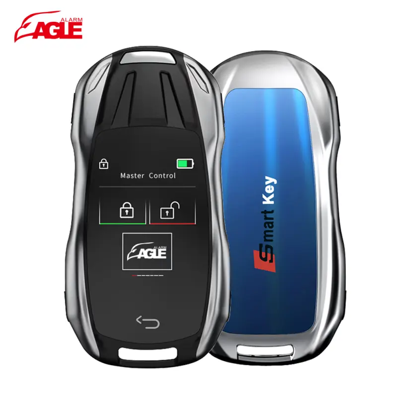Auto Keyless Entry System Electronic Remote Control Touch Display  Lcd Smart Key For Car