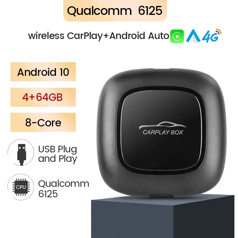 MEKEDE MINI Android AI box suit for original car with carplay support auto split screen 4G WIFI Car audio